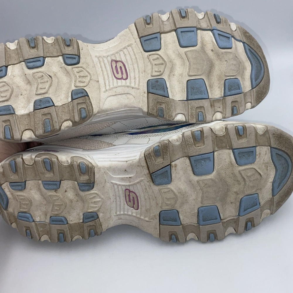 Sketchers D' Lites Galaxy Fantasy Sneakers White Size 11 Air-Cooled Memory Foam - Picture 7 of 7